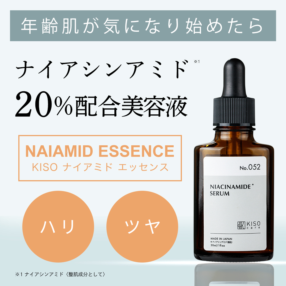 ナイアシンアミド 20%配合 美容液 キソ ナイアミドエッセンス NA 30ml 美肌 保湿 No.052