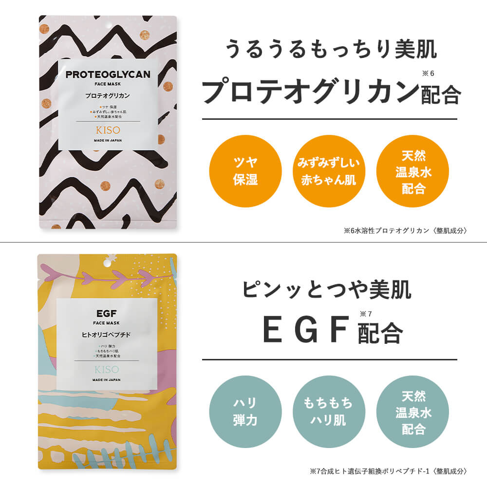 会員様限定 20％OFF】フェイスマスク 【しっかり実感30枚セット】高濃度 原液 配合 フェイス マスク パック 選べる成分 10種類 シートマスクパック  フェイスパック フェイスマスク 化粧水 国産マスク マスクセット | KISO公式オンラインショップ