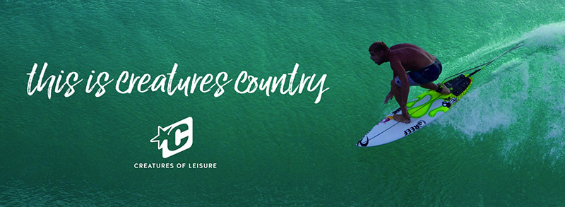 SurfBoardNet / CREATURES OF LEISURE<br>MICK FANNING LITE デッキパッド